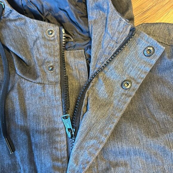 DC shoes skate mens full zip lightweigjt jacket with hood size small - Picture 7 of 10